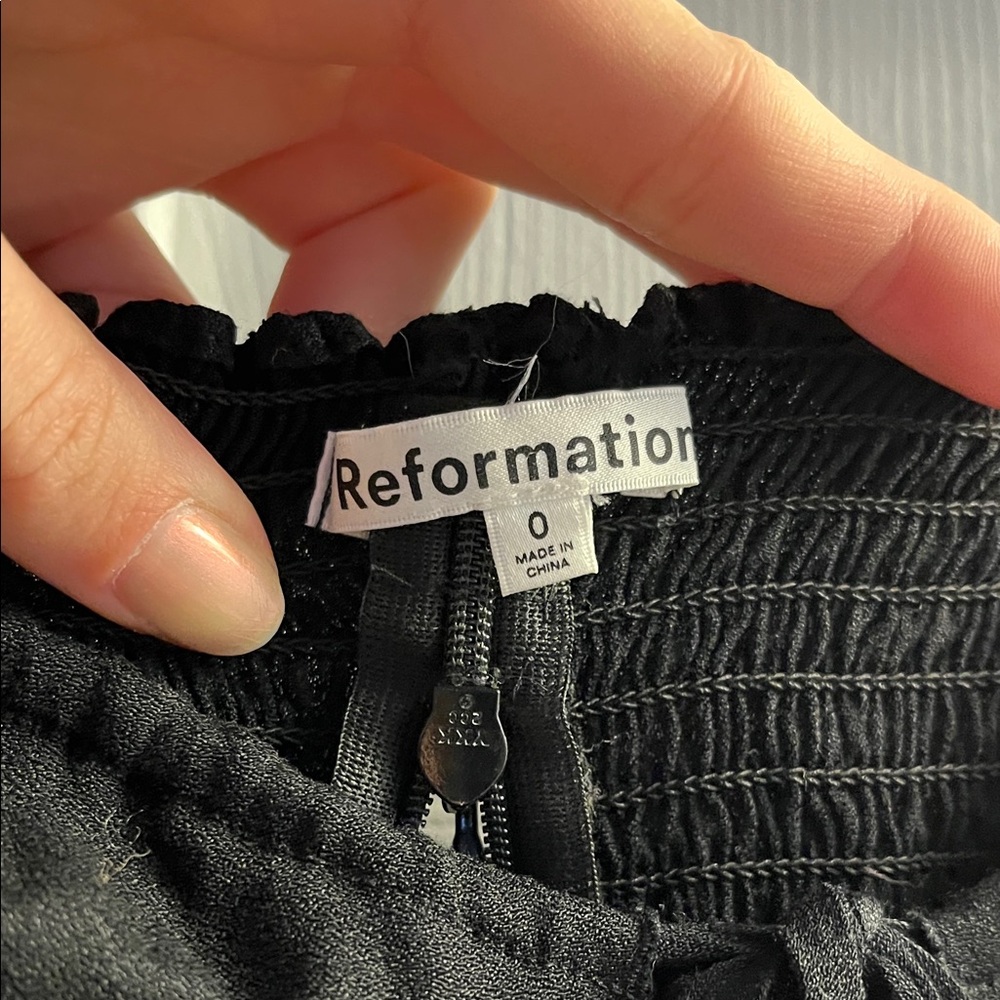 Elegant Reformation milkmaid Top - Picture 2 of 3